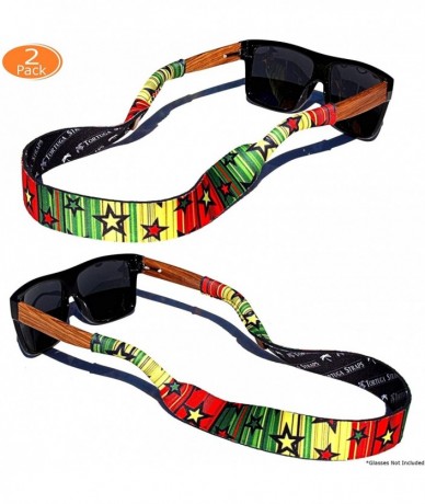 Aviator TORTUGA STRAPS FLOATZ Relaxed Fit Adjustable Glasses Strap - 2 Pk Neoprene Floating Sunglass Straps & Retainer - C118...