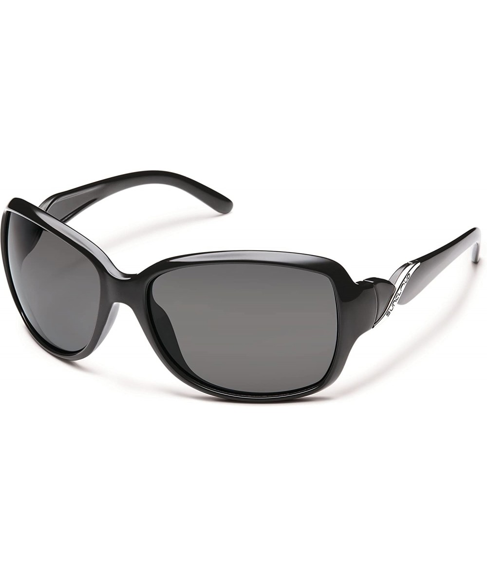 Sport Polarized Sunglasses Weave in Black with Grey Lens - CA11RYFS7OH $92.42