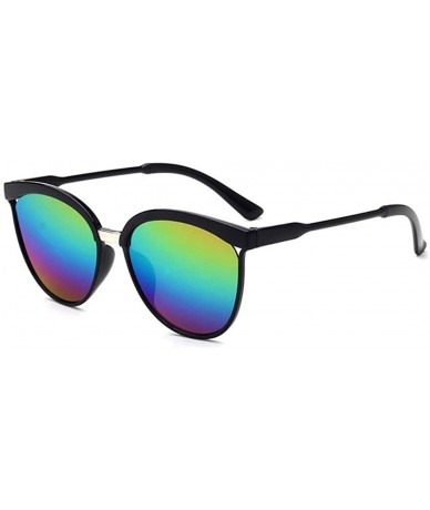 Round Polarized Unisex Aluminum Sunglasses. Vintage Mirrored Sun Glasses For Men/Women - UV400 - G - CC18RLX4M32 $17.69