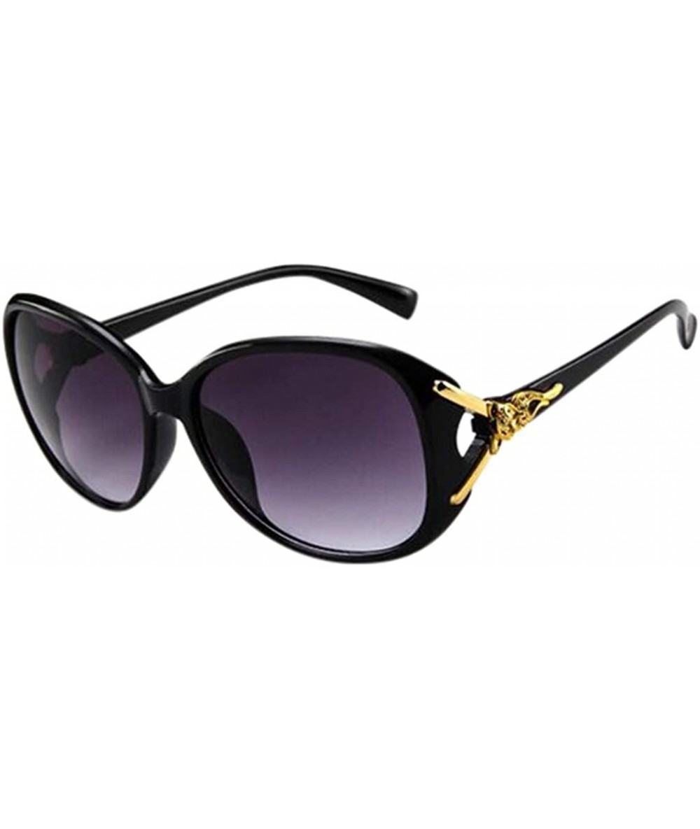 Square Oversized Square Sunglasses for Women Fashion Designer Big Shades Gradient Women Sunglasses - Black - C5190DX2CIO $49.10