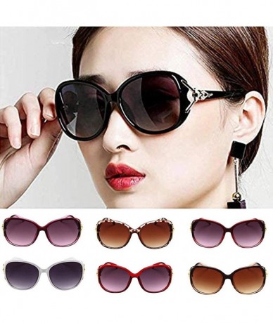 Square Oversized Square Sunglasses for Women Fashion Designer Big Shades Gradient Women Sunglasses - Black - C5190DX2CIO $49.10