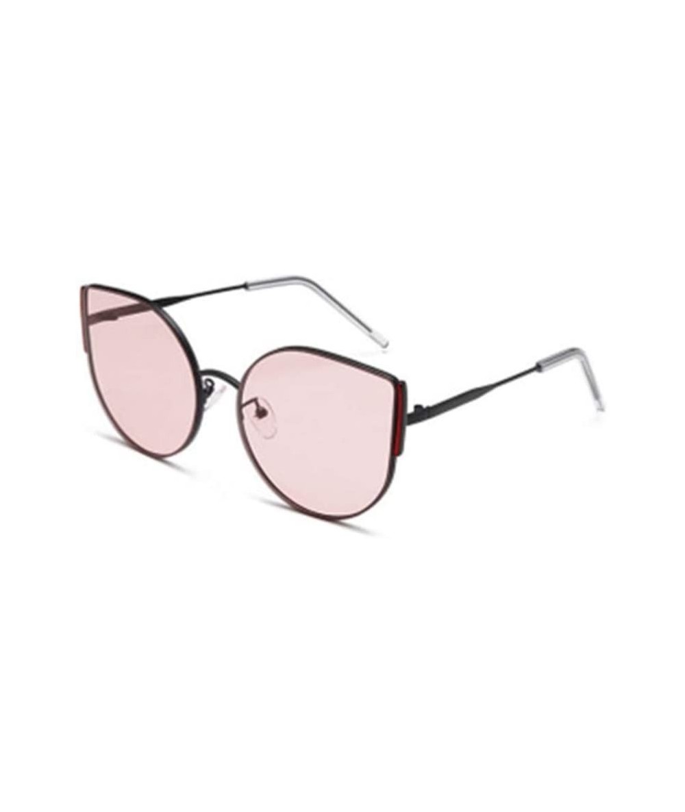 Sport Large Frame Ladies Sunglasses Personality Fashion Sun Visor Mirror Decorative Mirror - 5 - CZ190RC62RA $58.12