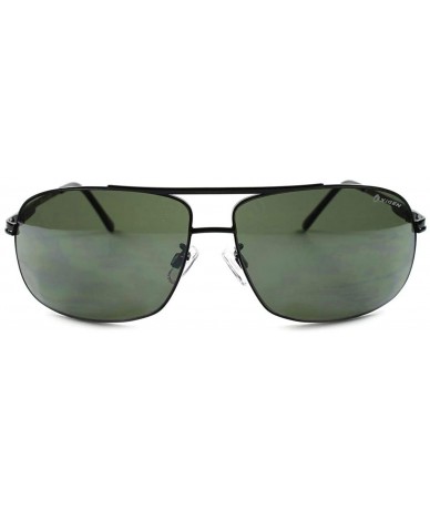 Rectangular High-End Modern Stylish Mens Womens Fashion Sexy Rectangle Sunglasses - CM18O7OLS8U $23.45