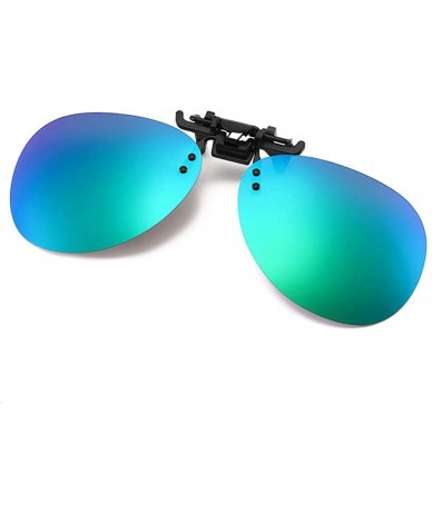 Rectangular Polarized Sunglasses Fishing Driving Prescription - Green-aviator - CC18HDN234D $18.83