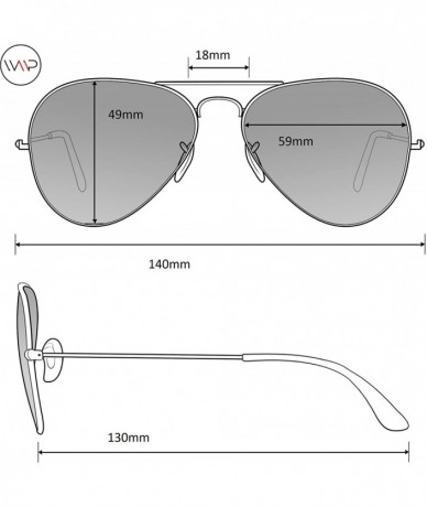 Aviator Classic Aviator Style Metal Frame Sunglasses Colored Lens - Red Lens - CX1215QNWUJ $31.14