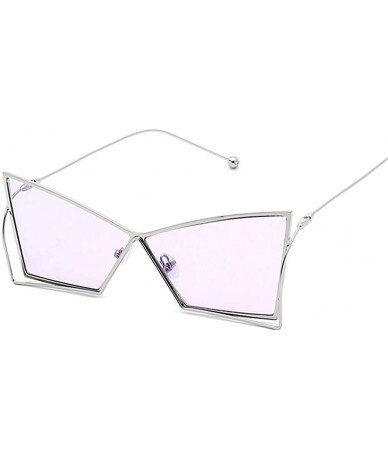 Aviator 2019 new fashion sunglasses - beveled cat eye sunglasses - marine sunglasses - F - C518S6LDL8H $77.81