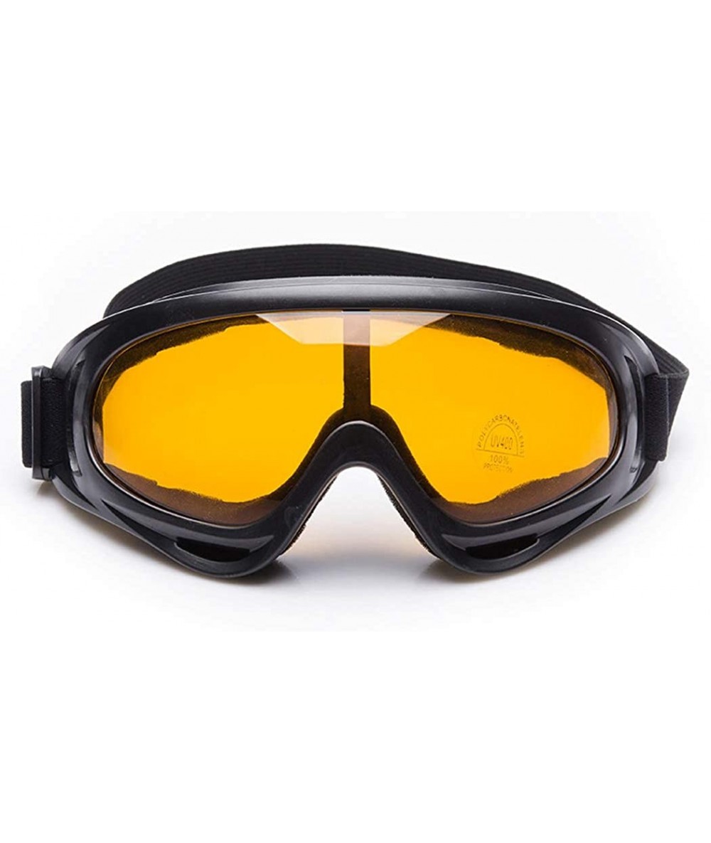 Sport Outdoor riding ski glasses - motorcycle sandblasting sports glasses - B - CU18RA4Y6EL $73.16