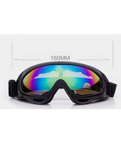 Sport Outdoor riding ski glasses - motorcycle sandblasting sports glasses - B - CU18RA4Y6EL $73.16