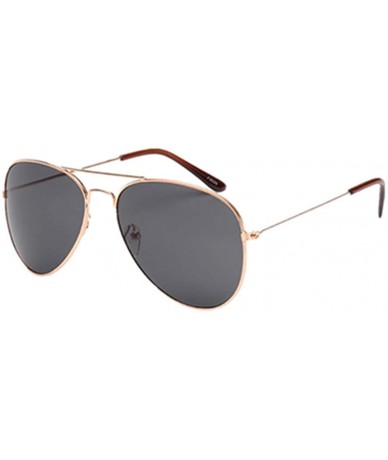 Goggle Women Men Vintage Retro Unisex Fashion Oversize Frame Sunglasses Eyewear - 5195e - CA18ROYLZIS $18.57