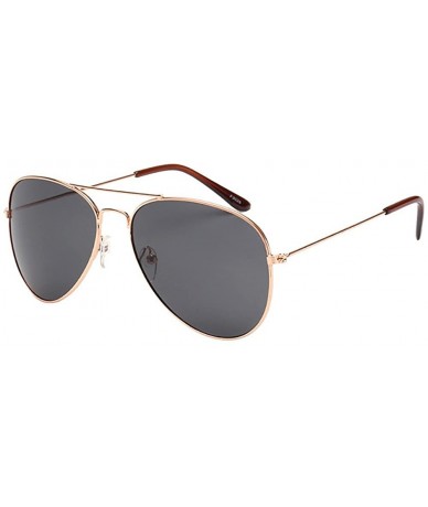 Goggle Women Men Vintage Retro Unisex Fashion Oversize Frame Sunglasses Eyewear - 5195e - CA18ROYLZIS $18.57