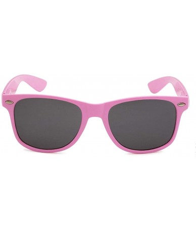 Wayfarer Classic 80's Vintage Style Sunglasses Polarized or Standard Lens - Light Pink - CD18MCKQIHL $18.43