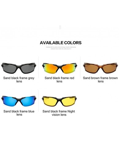 Rimless Frameless Hingeless Sunglasses Anti Glare - C4199L6O09A $22.02