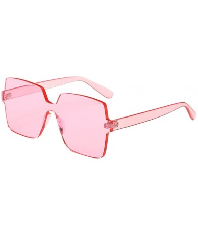 Goggle Women Man Fashion Vintage Sunglasses-Big Frame Eyewear Retro Unisex - D - CK18Q2MGGLD $17.80