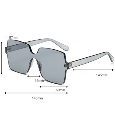 Goggle Women Man Fashion Vintage Sunglasses-Big Frame Eyewear Retro Unisex - D - CK18Q2MGGLD $17.80