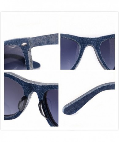 Wayfarer Original Wayfarer Denim Sunglasses CR39 Lens Denim-trimmed Frames Glasses- 3011 - CM11Y38122R $42.10