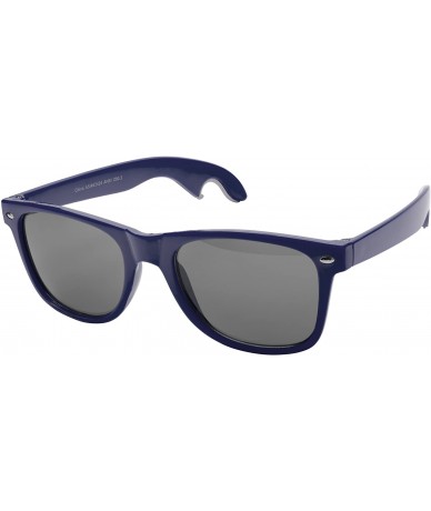 Goggle Sun Ray Sunglasses With Bottle Opener - Navy - CH18CTKOUNR $17.88