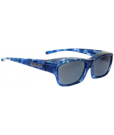 Wrap Jonathan Paul Coolaroo Extra-Small Polarized Over Sunglasses - Blue-blast - CA11L427V57 $99.04