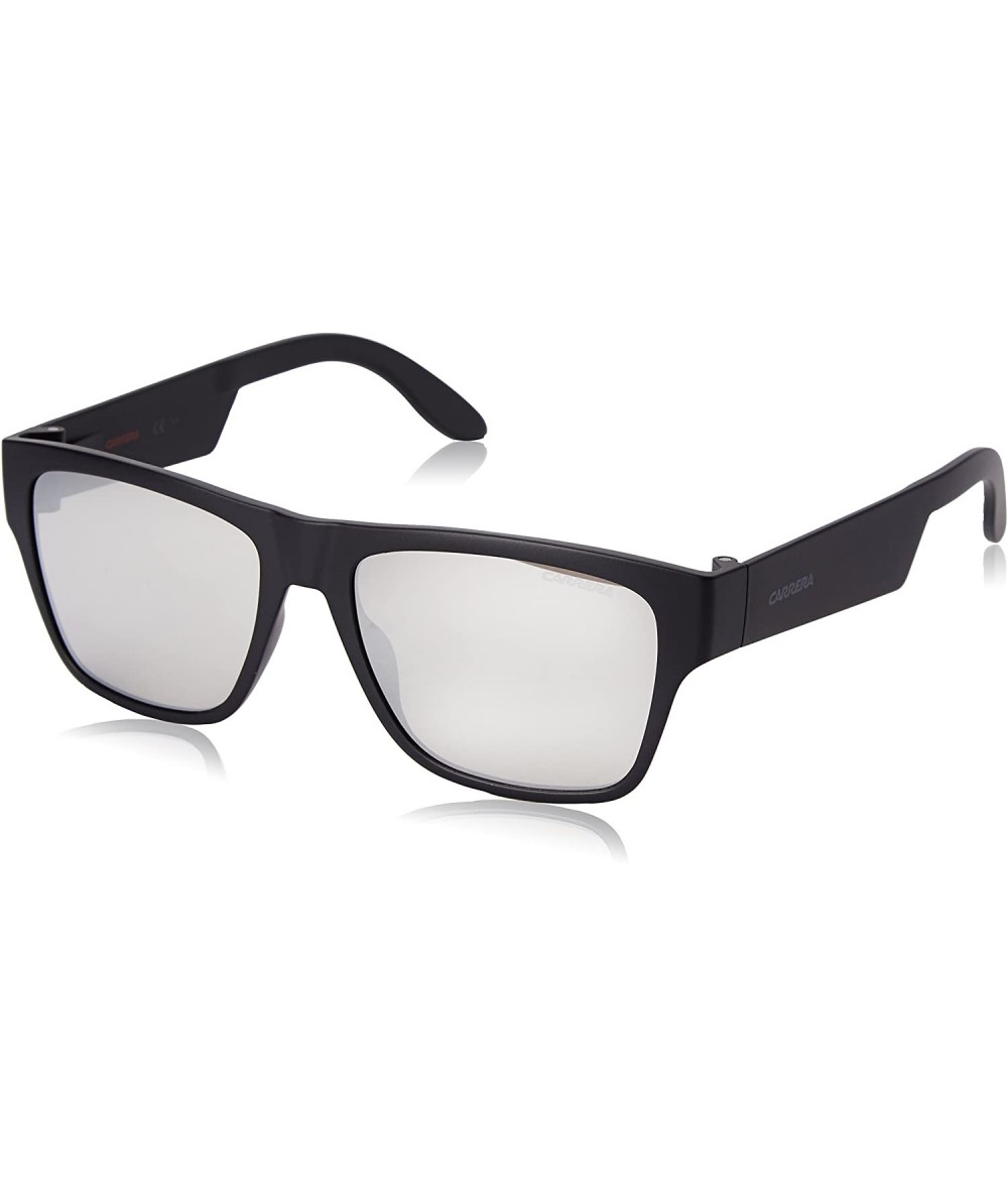 Rimless CA5002/S Rectangular Sunglasses - Matte Black/Silver Mirror-t - CS11AQBF1AR $93.55