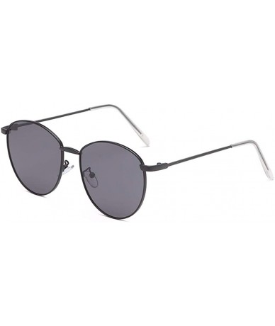 Rimless Polarized Fashion Man Women Irregular Shape Sunglasses Glasses Vintage Retro Style - Multicolor-e - C418T963QEY $16.16