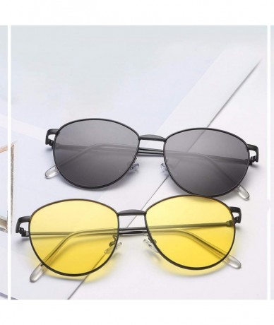 Rimless Polarized Fashion Man Women Irregular Shape Sunglasses Glasses Vintage Retro Style - Multicolor-e - C418T963QEY $16.16