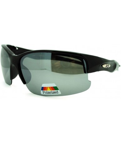 Sport Polarized Lens Sports Sunglasses Reduced Glare Lite Weight - Black - C411GJTBPAL $20.20