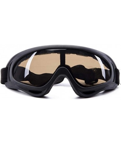 Goggle protecci n resistente patinaje motocicleta bicicleta - Tawny - CV18KYZZA6H $19.19