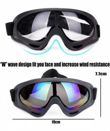 Goggle protecci n resistente patinaje motocicleta bicicleta - Tawny - CV18KYZZA6H $19.19