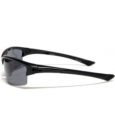 Semi-rimless 8211 High Performance Sport Polarized Sunglasses Semi-Rimless Comfortable & Lightweight Fit - CK12C97GEI5 $45.83