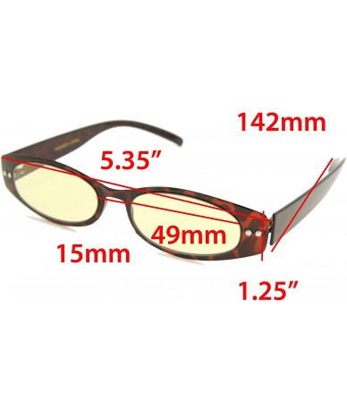 Rectangular 1 Flexlite Uv Protection- Anti Blue Rays Harmful Glare Computer Eyewear Glasses- BLUE BLOCKING - C618802HGRD $29.48