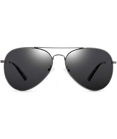 Square Trendy Aviator Sunglasses for Women - Men UV400 Protective Eyewear - Gradual Change Shades PZ3641 - CE19086G53E $26.81