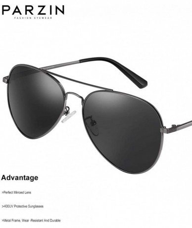 Square Trendy Aviator Sunglasses for Women - Men UV400 Protective Eyewear - Gradual Change Shades PZ3641 - CE19086G53E $26.81