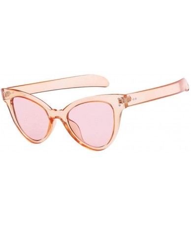 Aviator 2019 New Fashion Nails Cat Eyes Sunglasses Women Personality Trend Women C7 - C5 - C818YQTMQNS $18.39