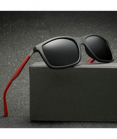 Rectangular Fashion New Lady Brand Design Stylish Style Myopic polarized sunglasses Men Outdoor Driving Mirror UV400 - CQ18QM...