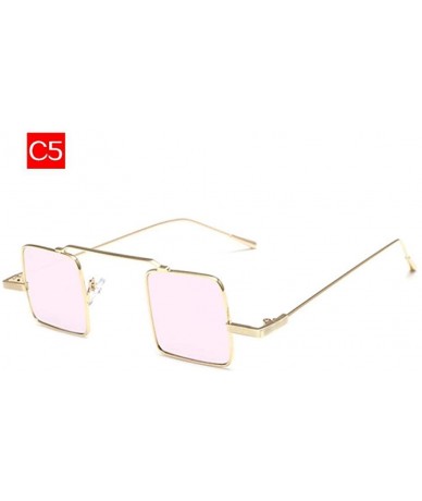 Aviator Steampunk Sunglasses Women Fashion Metal Small Sun Glasses Ladies C2 As Picture - C5 - CU18YKT9UQ7 $18.10