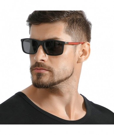 Rectangular Fashion New Lady Brand Design Stylish Style Myopic polarized sunglasses Men Outdoor Driving Mirror UV400 - CQ18QM...