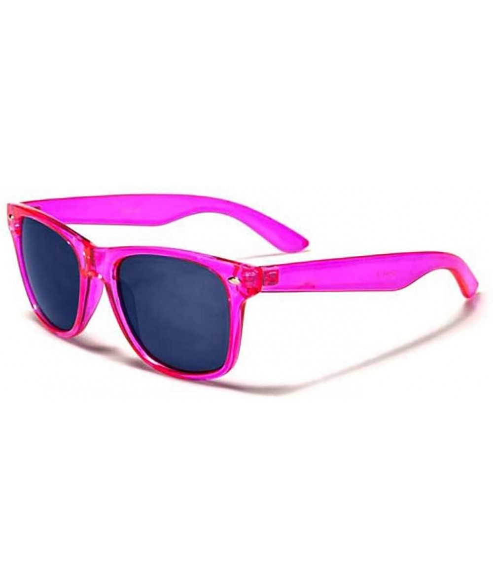 Wayfarer Color Mix Sunglasses - Blue/Pink - CY18DNHNZX9 $18.29