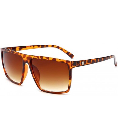 Oval Square Sunglasses Men Mirror Photo Chromic Oversized Sunglasses Male Sun Glasses - C1 - CX194O4MWNO $32.26