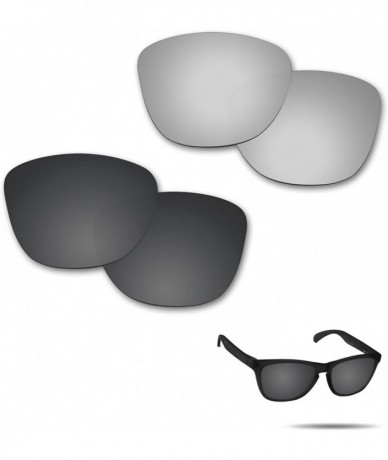 Shield Anti-Saltwater Polarized Replacement Lenses Frogskins Sunglasses 2 Pairs Packed - CM17AZROI57 $51.39