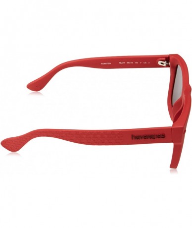 Square Paraty Square Sunglasses - Red - CH183ARICRN $66.04