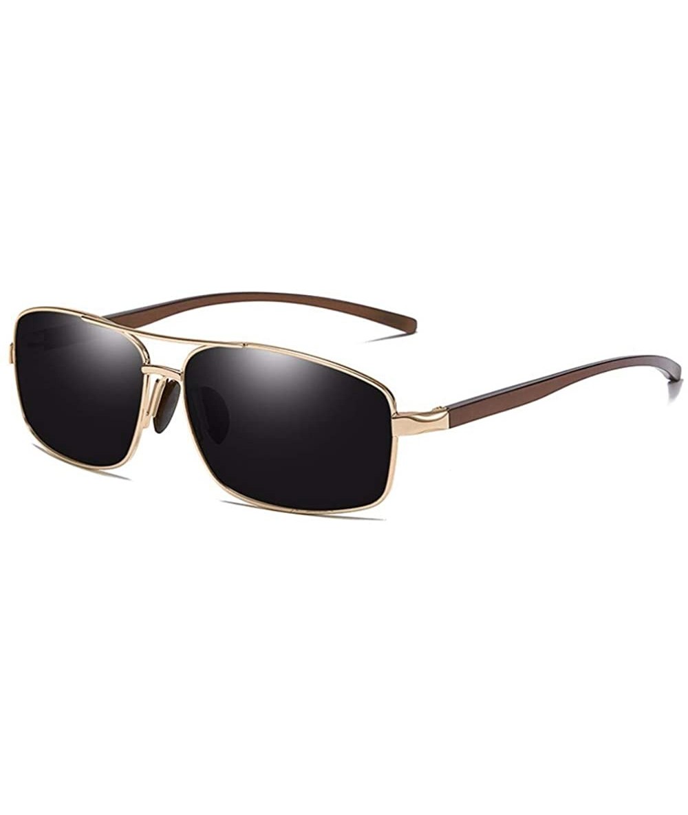 Aviator Polarizing sunglasses Metal polarizing sunglasses - C - CL18Q6ZODXM $60.56