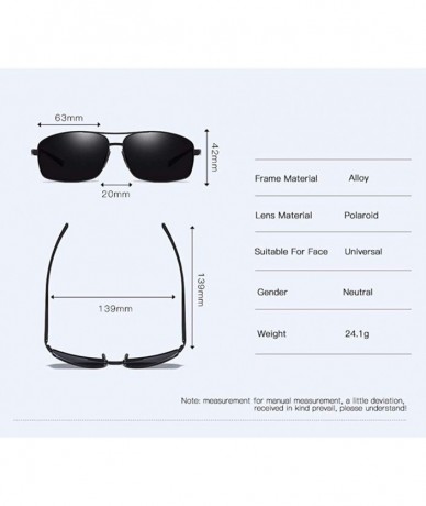 Aviator Polarizing sunglasses Metal polarizing sunglasses - C - CL18Q6ZODXM $60.56