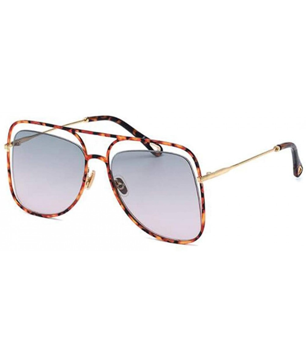 Aviator Cat eye fashion sunglasses- hollow sunglasses new sunglasses - B - C218S703N3C $84.92