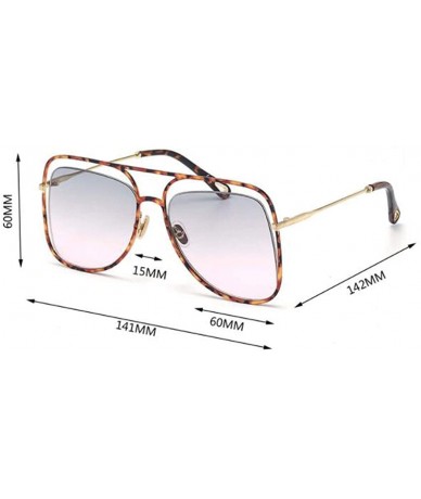 Aviator Cat eye fashion sunglasses- hollow sunglasses new sunglasses - B - C218S703N3C $84.92