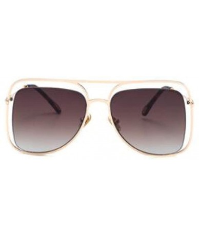 Aviator Cat eye fashion sunglasses- hollow sunglasses new sunglasses - B - C218S703N3C $84.92