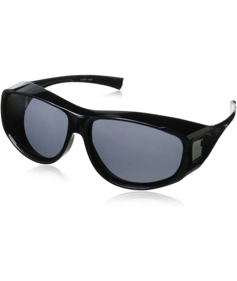 Sport Sunglasses Max 211OE Polarized Shield Sungalsees - Black - CN11HHHV6CH $39.94