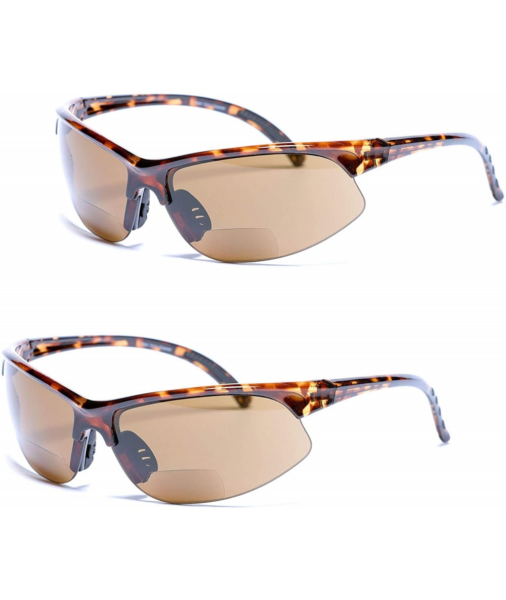 Sport Unisex Bifocal Sunglasses - Tortoise - CP12OCQYP83 $33.66