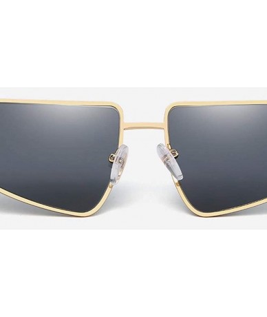 Butterfly Women Fashion Sunglasses Butterfly Eyewear With Case UV400 Protection - Gold Frame/Grey Lens - C918XD57HHI $21.76