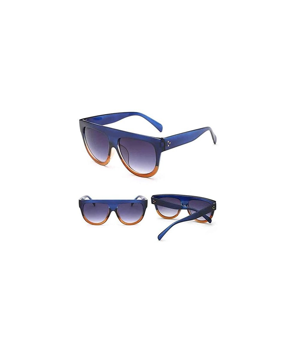 Oversized Oversize Polarized Sunglasses Protection - H - CF19752MLTY $15.92