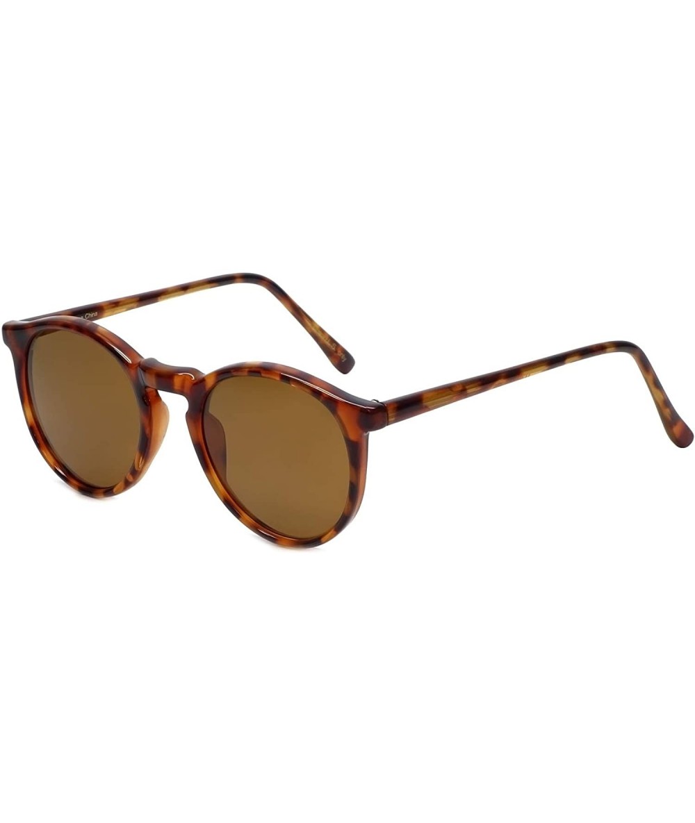 Oval Designer Oval Sunglasses W1547-302 in Gloss Tortoise 47mm - CP18HI9907T $87.21