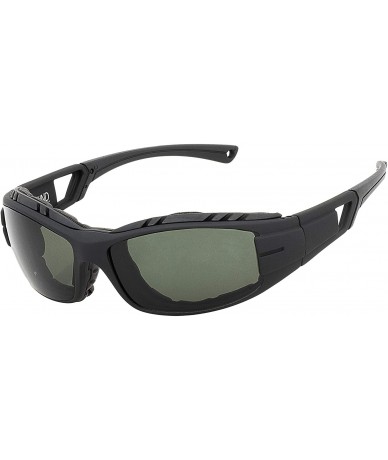 Wrap Airdam Sunglasses Motorcycle Riding- Sports- Driving- Cycling Wrap - Black - Verdant - C8196MUR4R4 $37.47